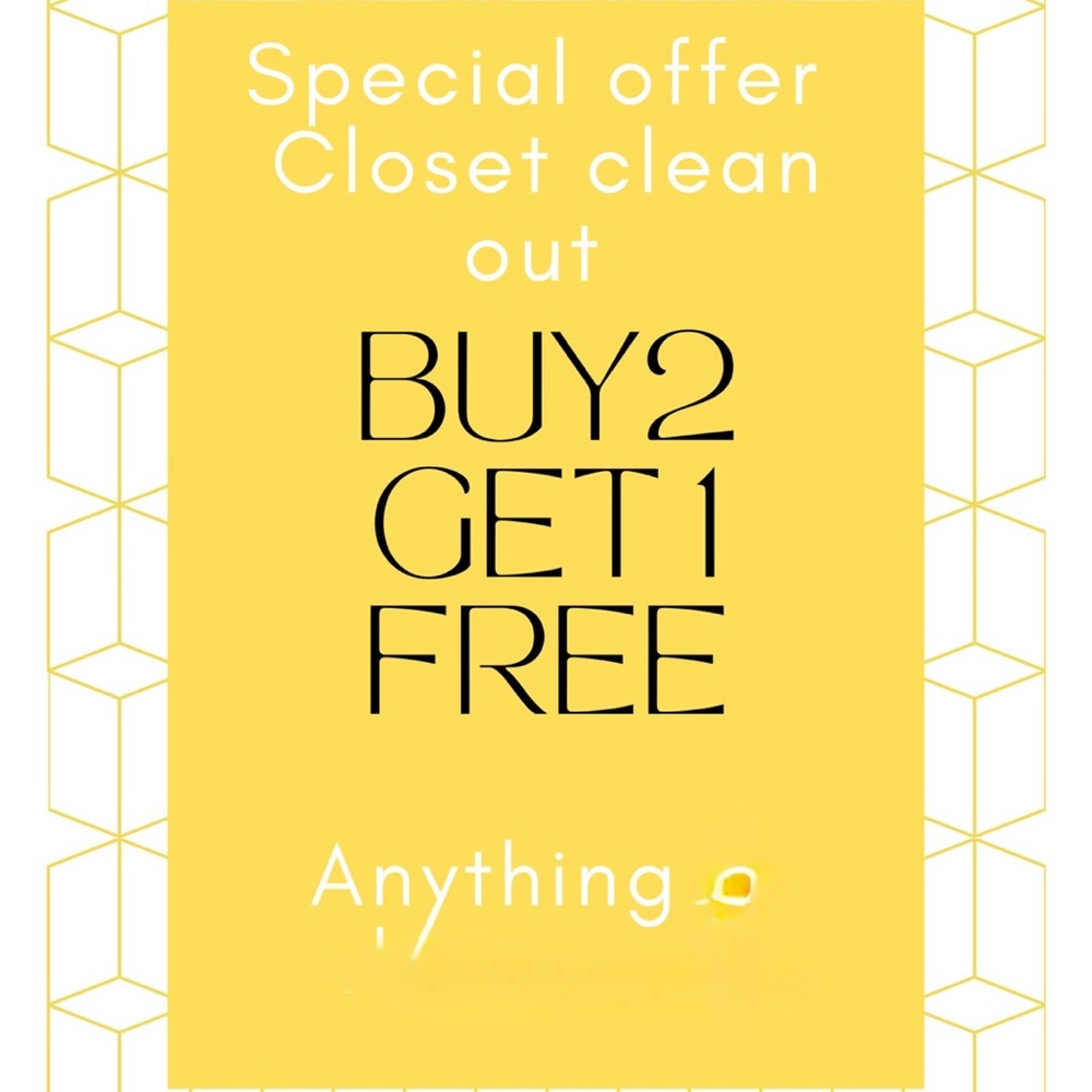 Buy 2 Get 1 Free Offer